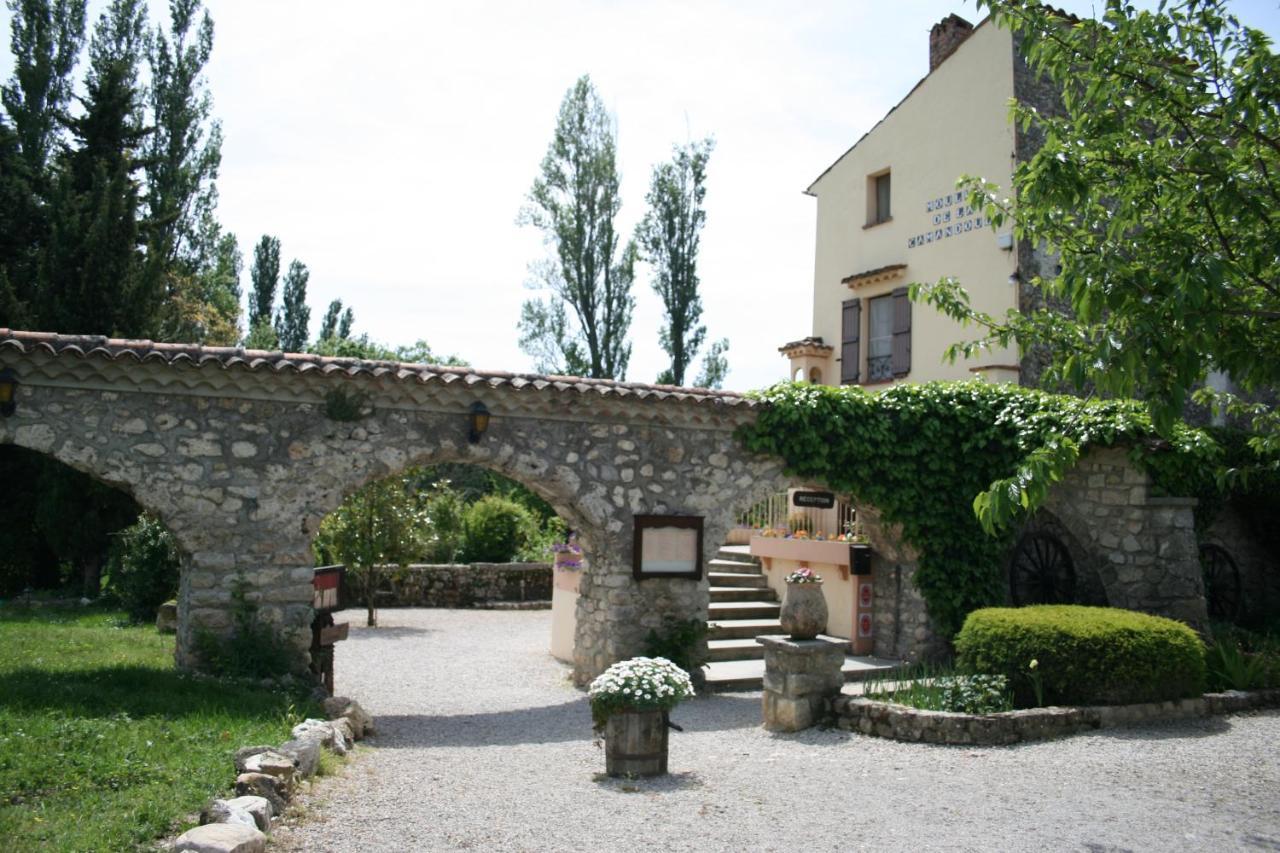 Hotel-Restaurant Le Moulin De La Camandoule Fayence Exterior foto